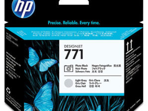 HP 771 CABEZAL NEGROF/GRISC TINTA AMPLIO FORMATO CE020A