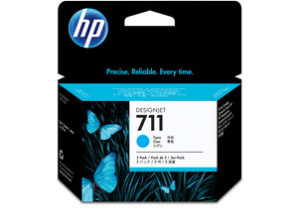 Cartucho HP 711 Paquete Triple Cyan 29ml TINTA AMPLIO FORMATO CZ134A