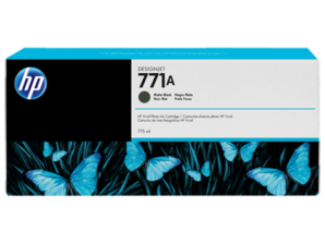 HP 771 NEGRO MATTE 775ML TINTA AMPLIO FORMATO B6Y15A