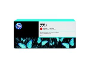 Cartucho HP 771A Rojo Cromático 775ml TINTA AMPLIO FORMATO B6Y16A