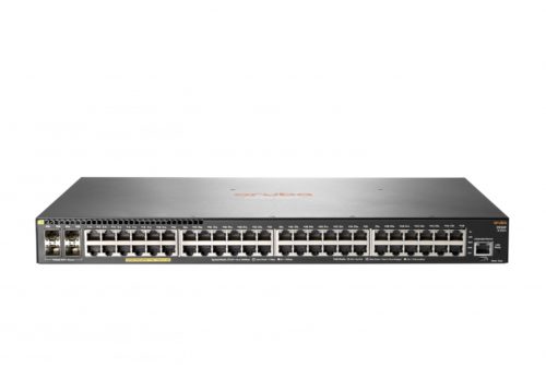 Switch HP Gigabit Ethernet Aruba 2930F, 48 Puertos 10/100/1000Mbps + 4 Puertos SFP+, 176 Gbit/s, 32.768 Entradas - Gestionado .
