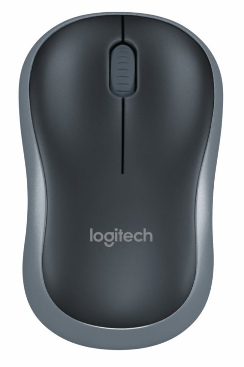Mouse Logitech Óptico M185, Inalámbrico, USB, Negro WIRELESS DARK GREY