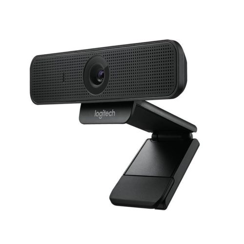 Webcam con Micrófono Logitech C925e, 1920 x 1080 Pixeles, USB 2.0, Negro .