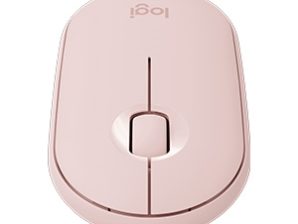 Mouse Logitech Óptico Pebble M350, Inalámbrico, Bluetooth, 1000DPI, Rosa ROSA