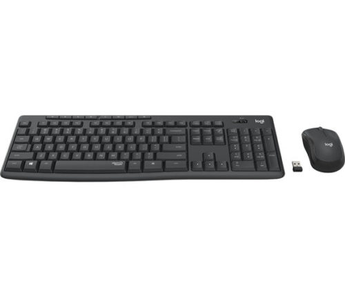 Kit de Teclado y Mouse Logitech MK295 Silent Wireless Combo - Inalámbrico - Receptor USB - Negro MK295 MENOS RUIDO MAYOR ENFOQUE