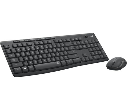 Kit de Teclado y Mouse Logitech MK295 Silent Wireless Combo - Inalámbrico - Receptor USB - Negro MK295 MENOS RUIDO MAYOR ENFOQUE