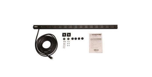 Tripp Lite PDUV15 PDU Monofásico Básico, 15A 120V, para Instalación Vertical de 0U en Rack 15A 120V PARA INSTALACIóN VERTICAL