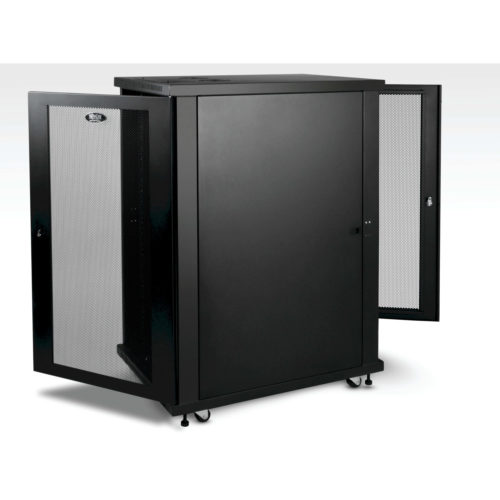 Gabinete de 24U de Profundidad media SmartRack .