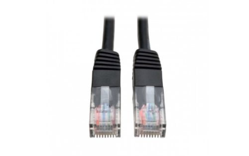 Tripp Lite Cable Patch Moldeado Cat5e UTP RJ-45 Macho - RJ-45, 6.10 Metros, Negro 350MHZ RJ45 M/M NEGRO 6.10M .