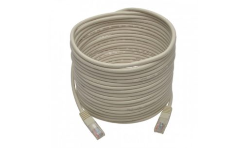 Tripp Lite Cable Patch Moldeado Cat5e UTP RJ-45 Macho - RJ-45 Macho, 7.62 Metros, Blanco 350MHZ RJ45 M/M BLANCO 7.62M .