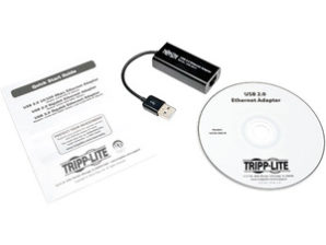 Tripp Lite Adaptador USB 2.0 A Macho - RJ-45 Hembra, Negro A ETHERNET 10/100 MBPS .