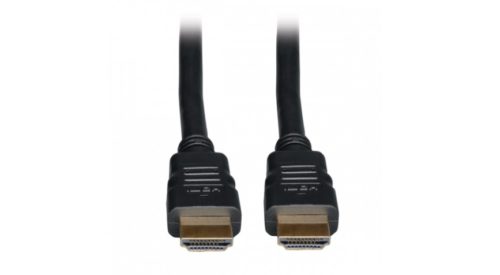 Tripp Lite Cable de Alta Velocidad con Ethernet HDMI Macho - HDMI Macho, 7.62 Metros, Negro C/ ETHERNET HD 4KX2K M/M 7.62M