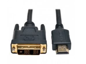Tripp Lite Cable HDMI Macho - DVI-D Macho, 6.1 Metros, Negro MONITOR DIGITAL M/M 6.10M