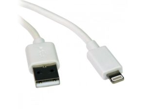 Tripp Lite Cable USB - Lightning, 91cm, Blanco, para iPod/iPhone/iPad CONECTOR LIGHTNING BLANCO 0.91M.