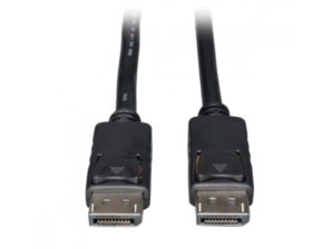 Tripp Lite Cable DisplayPort con Broches Macho - Macho, 90cm, Negro AUDIO VIDEO 4K X 2K UHD M/M 0.9.M