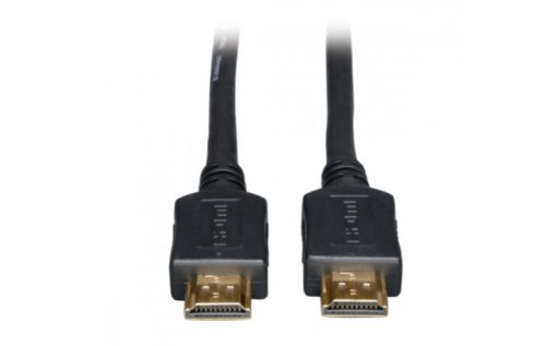 Tripp Lite Cable de Alta Velocidad HDMI Macho - HDMI Macho, 10.7 Metros, Negro HD 4KX2K C/ AUDIO M/M 10.67M