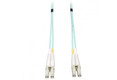 Tripp Lite Cable Fibra Óptica OM3 LC Macho - LC Macho, 10 Metros, Aqua 50/125 OM3 LSZH 10GB LC/LC 10M .