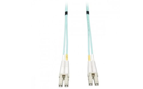 Tripp Lite Cable Fibra Óptica OM3 LC Macho - LC Macho, 8 Metros, Aqua 50/125 OM3 LSZH 10GB LC/LC 8M .