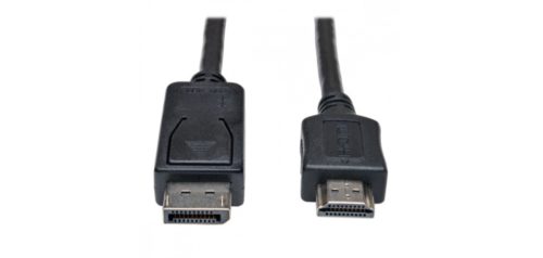 Tripp Lite Cable DisplayPort Macho - HDMI Macho, 3.05 Metros, Negro ADAPTADOR M/M 3.05M .