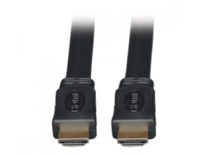 Tripp Lite Cable HDMI Plano de Alta Velocidad Macho - Macho, 1.83 Metros, Negro IDAD HD 4KX2K C/ AUDIO M/M 1.83M