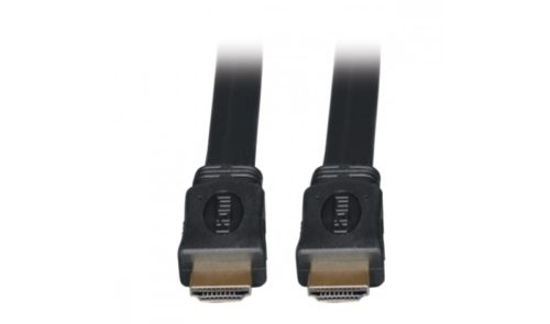 Tripp Lite Cable HDMI Plano de Alta Velocidad Macho - HDMI Macho, 91cm, Negro IDAD HD 4KX2K C/ AUDIO M/M 0.91M