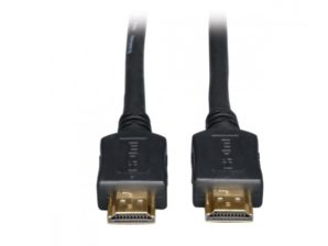 Tripp Lite Cable de Alta Velocidad HDMI Macho - HDMI Macho, 3.05 Metros, Negro HD 4KX2K C/ AUDIO M/M 3.05M