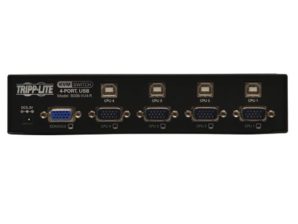 Tripp Lite Switch KVM USB B006-VU4-R, 4 Puertos . .