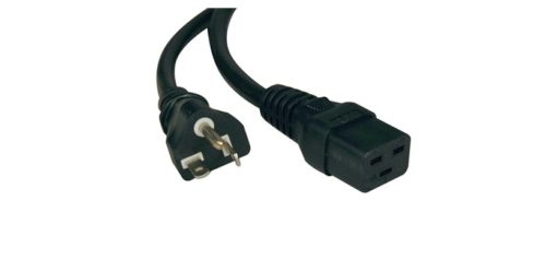 Tripp Lite Cable de Poder C19 - 5-20P, 3 Metros, Negro PESADO 12 AWG IEC 320 C19 10 PIE