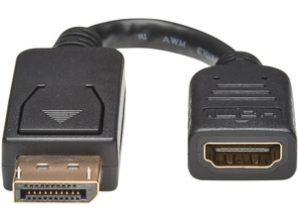 Tripp Lite Cable Adaptador DisplayPort Macho - HDMI Hembra, 15cm, Negro 1080P M/H 15.2CM