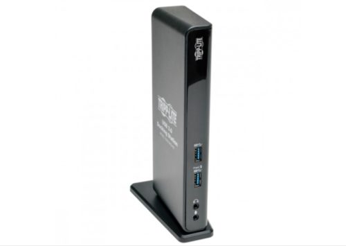 Tripp Lite Docking Station para Laptop USB 3.0, 2x USB 3.0, 1x HDMI, 1x DVI-I, Negro USB PARA HDMI DVI AUDIO Y ETHERNET