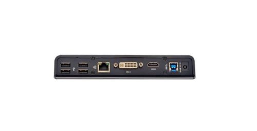 Tripp Lite Docking Station para Laptop USB 3.0, 2x USB 3.0, 1x HDMI, 1x DVI-I, Negro USB PARA HDMI DVI AUDIO Y ETHERNET