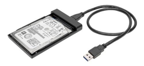 Tripp Lite Gabinete para Disco Duro Externo SATA de 2.5", USB 3.0, Negro 2.5 USB 3.0 C/ CABLE Y UASP