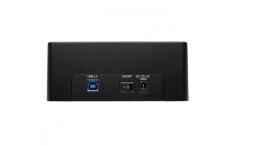 Tripp Lite Estación USB 3.0 SuperSpeed a Disco Duro Externo SATA 2.5" o 3.5", Negro SATA DOBLE CON CLONACION