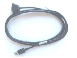 Cable de transferencia de datos Zebra - 1.80m USB - para Impresora, Computadora de escritorio, Escáner - USB 9-PIN 6FT.