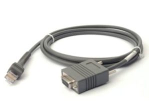 ZEBRA CABLE - RS232: DB9 FEMALE CONNECTOR; 7 FT. (2M)