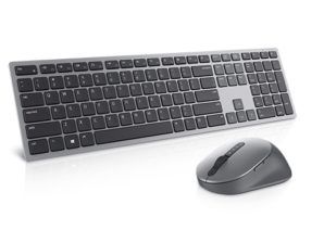 Kit Mouse y Teclado Dell 2.4 GHz, Bluetooth 5.0 espanol gris titan (SPANISH)