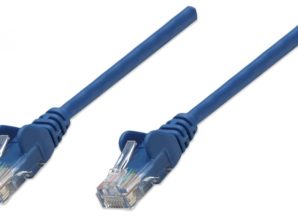 Intellinet Cable Patch Cat5e UTP 100% Cobre, RJ-45 Macho - RJ-45 Macho, 50cm, Azul RJ45 0.50M AZUL