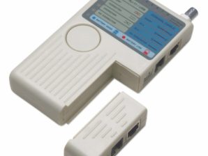 PROBADOR DE CABLE DE RED 4-EN-1 RJ11 / RJ45 / USB / BNC 4-EN-1 RJ11 / RJ45 / USB / BNC