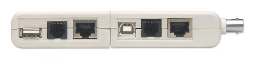 PROBADOR DE CABLE DE RED 4-EN-1 RJ11 / RJ45 / USB / BNC 4-EN-1 RJ11 / RJ45 / USB / BNC