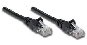 Intellinet Cable Patch Cat5e UTP 100% Cobre, RJ-45 Macho - RJ-45 Macho, 7.6 Metros, Negro RJ45 7.6M NEGRO
