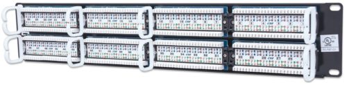 Intellinet Panel de Parcheo Cat5e, 2U, 48 Puertos PTOS RJ45 MONTAJE RACK 19 2U