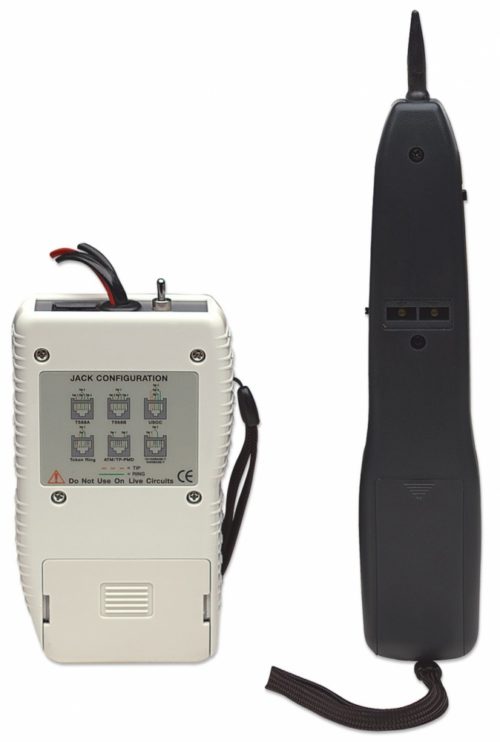 Intellinet Generador de Tonos y Probador 515566, RJ-45 PARA REDES VIDEO Y AUDIO (POLLO)