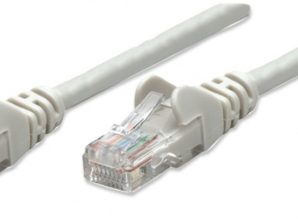 Intellinet Cable Patch Cat5e UTP 100% Cobre, RJ-45 Macho - RJ-45 Macho, 3 Metros, Gris RJ45 3.0M GRIS