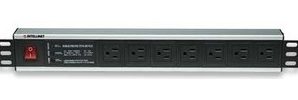 PDU BARRA MULTICONTACTO 7 CONTACTOS 1U SUPRESOR RACK