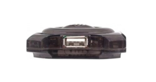 Concentrador USB Manhattan - USB - Externo - Negro - 4 Total USB Port(s) - PC, Mac ECONOMICO