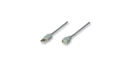 CABLE USB EXTENSION 4.5M, GRIS GRIS
