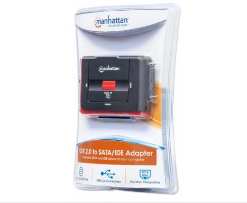 Adaptador Manhattan USB 2.0 a HDD IDE40 - Sata - OTB SATA 1.5 GBPS HASTA 5.25