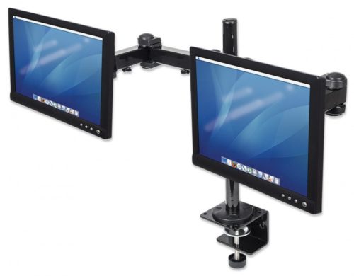 SOPORTE ESCRITORIO2 MONITORES ARTICULADO 13 A 24 6 KG X BRAZO