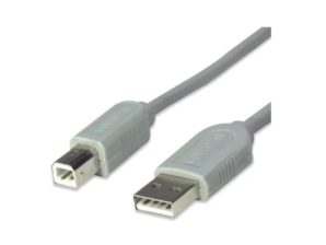 CABLE USB A-B 4.5M IMPRESORA GRIS GRIS .
