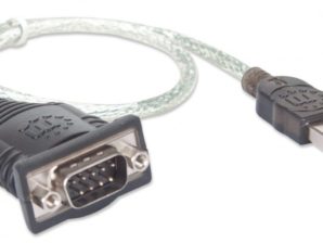 CABLE ADAPTADOR CONVERTIDOR USB A SERIAL DB9 RS232 45CM BLISTER USB A SERIAL DB9 RS232 45CM BLISTER